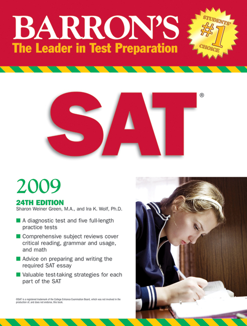 Title details for Barron's SAT by Sharon Weiner Green, M.A. - Available